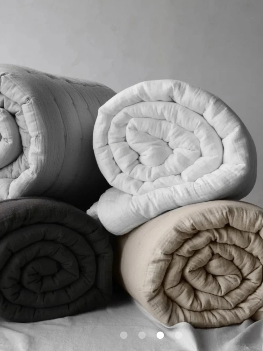 PARACHUTE 100% Organic Cotton Duvet Cover white /new FULL/QUEEN